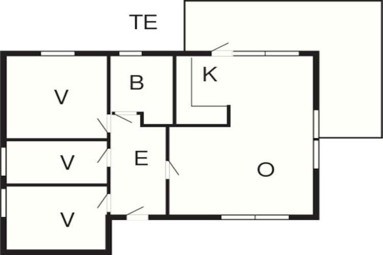 Three-Bedroom Holiday Home In Utvik 1 Reed Екстер'єр фото